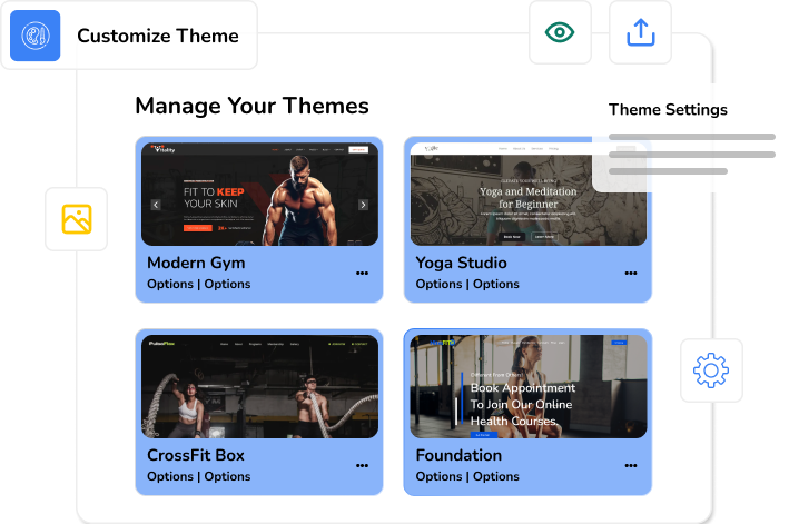 Custom Branding & Layouts